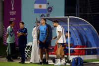 La Selección se entrenó a tres días de la final del Mundial contra Francia