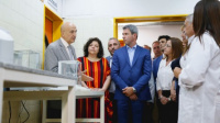 Uñac y Vizzotti inauguraron el laboratorio de control de calidad de Cannabis Medicinal