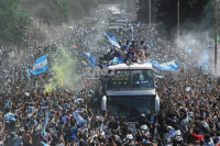 Qué dicen los diarios del mundo sobre los festejos de Argentina Campeón