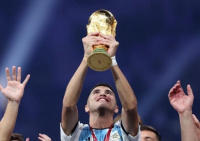 Un campeón en San Juan: Exequiel Palacios llega para festejar la visita de la Copa del Mundo