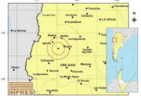 Otro sismo movió la siesta sanjuanina de este jueves