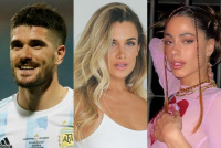 Rodrigo De Paul denunció penalmente a Camila Homs y su padre por amenazas contra él y Tini Stoessel