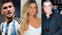 Se filtró un audio del padre de Camila Homs amenazando a Rodrigo De Paul