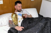 Lionel Messi cambió su mate tras el Mundial de Qatar 2022