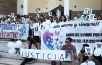 Sanjuaninos reclamaron justicia y prisión perpetua para los acusados de matar a Fernando Báez Sosa