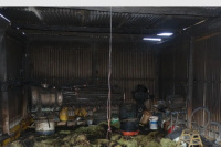 Un productor sufrió pérdidas millonarias tras un incendio en Ullúm