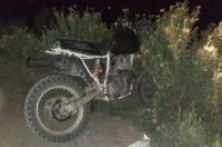 Encontraron abandonada una moto que había sido robada hace 10 días