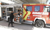 Por un espiral que cayó sobre un colchón se incendió una vivienda en el Barrio Güemes