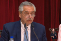 Alberto Fernández inaugura el 141° período de sesiones ordinarias del Congreso