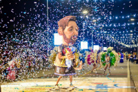 Más de 15.000 personas presentes en la primera noche del Carnaval de Chimbas 