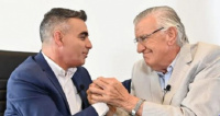 José Luis Gioja presentó a Fabián Gramajo como su compañero de fórmula en las elecciones provinciales