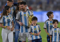 La romántica dedicatoria de Antonela Roccuzzo a Messi después de la fiesta de campeón