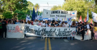 Cientos de sanjuaninos marcharon por el Día de la Memoria, Verdad y Justicia