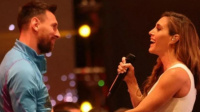 Soledad Pastorutti emocionó a Leo Messi en el Homenaje a los Campeones