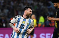 La Selección Argentina se despidió del país con goleada a Curazao y show de Messi