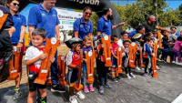 Los niños dieron todo en el Petit Torneo de Ciclismo