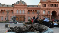 Murió una bebé de tres meses en la puerta de la Casa Rosada