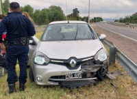 Perdió el control en Avenida Circunvalación: no hubieron heridos