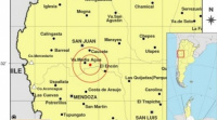 Un nuevo sismo sacudió la madrugada en San Juan