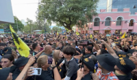 Javier Milei recorrió La Rioja para impulsar a un Menem como su candidato a gobernador