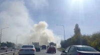 Un grave incendio generó caos en Av. de Circunvalación