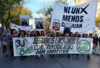 Las calles de San Juan se vieron movilizadas por los carteles de 