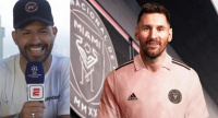 La reacción de Sergio Agüero por la llegada de Lionel Messi a Inter Miami
