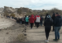 Finde XXL: Ischigualasto quedó repleto de turistas durante este domingo