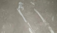 Horror y misterio en Zonda: un deportista hacía trekking y encontró restos óseos
