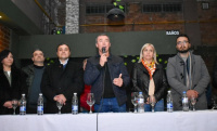 Emilio Achem y Nancy Picón en Caucete: “Es importante que en el Congreso estén los representantes de Orrego