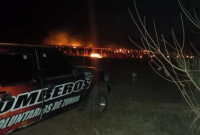 Múltiples incidentes en Zonda, incluyendo un incendio, caída de árboles y derrame de aguas