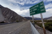 Dos personas fallecieron tras protagonizar un vuelco en la Ruta N°149, cerca de Hualilán