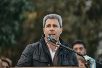 Sergio Uñac participó del acto por el aniversario Paso a la Inmortalidad de Evita