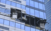 Nuevo ataque de Ucrania contra Moscú: afectó rascacielos del centro financiero