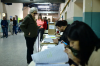 Votaron los principales candidatos a gobernador de Chubut y el 40% del padrón