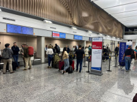 Caos en el aeropuerto de San Juan: vuelos cancelados por la lluvia en Buenos Aires