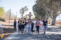 El frío no detuvo la peregrinación a Ceferino