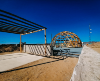 En un mes se espera que estén terminados los domos de Ischigualasto