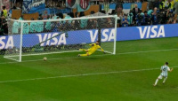 Revelaron quién se quedó con la pelota del penal de Montiel que definió el Mundial