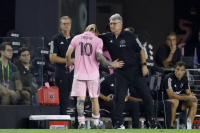 Preocupación: Messi tuvo que salir a los 36 minutos del primer tiempo en su regreso al Inter Miami