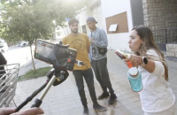 La hija de Patricia Coria agredió e insultó a los medios luego de la detención de su madre