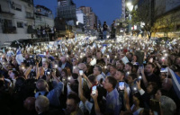 Masiva convocatoria de la comunidad judía argentina en apoyo a Israel tras el ataque de Hamas