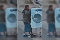 Chimbas: robó un lavarropas y fue detenido en el acto