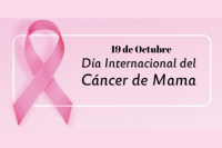 19 de octubre: Día Internacional de la lucha contra el Cáncer de mama