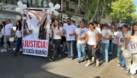 Una multitud marchó pidiendo justicia por Lucía Rubiño