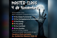 Master Class Halloween: un evento pensado para que te diviertas entrenando