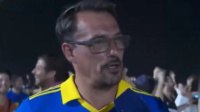 El padre de un jugador de Boca apareció en el banderazo y conmovió a todos con su relato