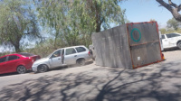 Multiple choque a las afueras del Penal de Chimbas