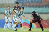 La Selección Argentina derrotó a Venezuela 5 a 0 y esta en cuartos de final del Mundial Sub 17