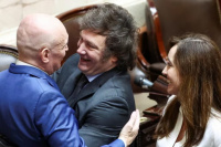 La Asamblea Legislativa proclamó a Milei y Villarruel como presidente y vice electos